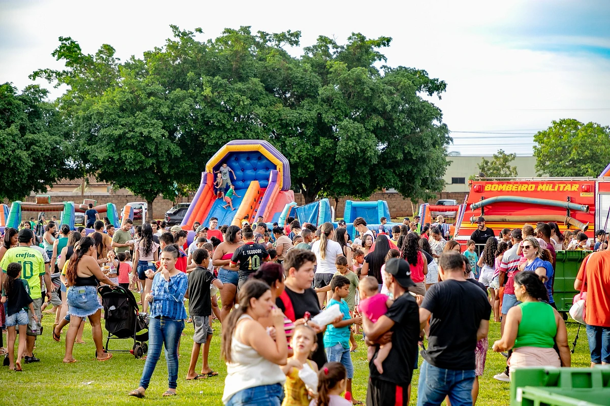 Evento terá quitutes, brincadeiras, música e personagens.