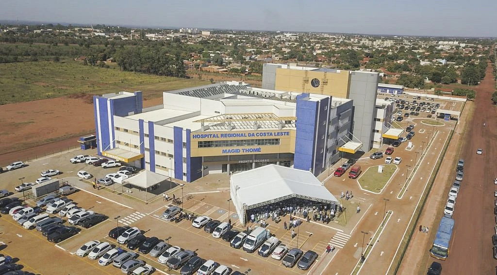 Hospital Regional da Costa Leste Magid Thomé, em Três Lagoas.